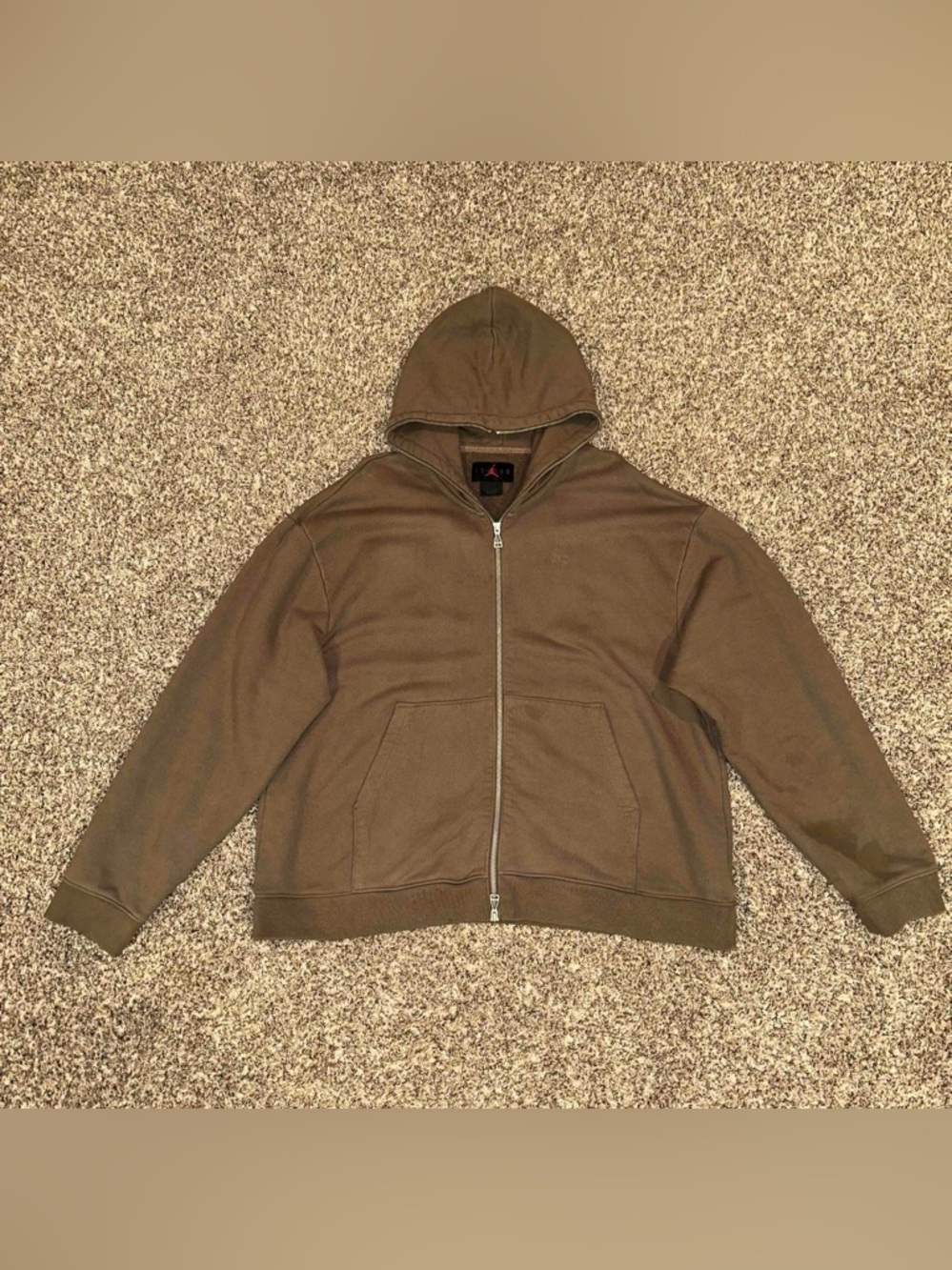 Air Jordan x Travis Scott Full-Zip Hoodie ‘Palomino’ Men’s L